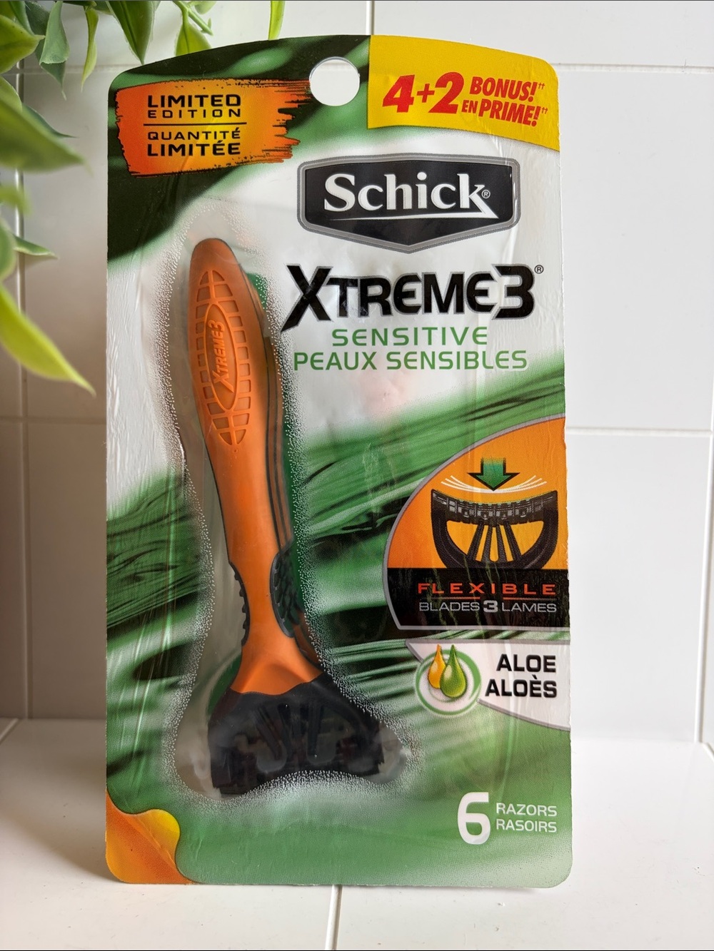 SCHICK XTREME3 Sensitive 6 pack Razors